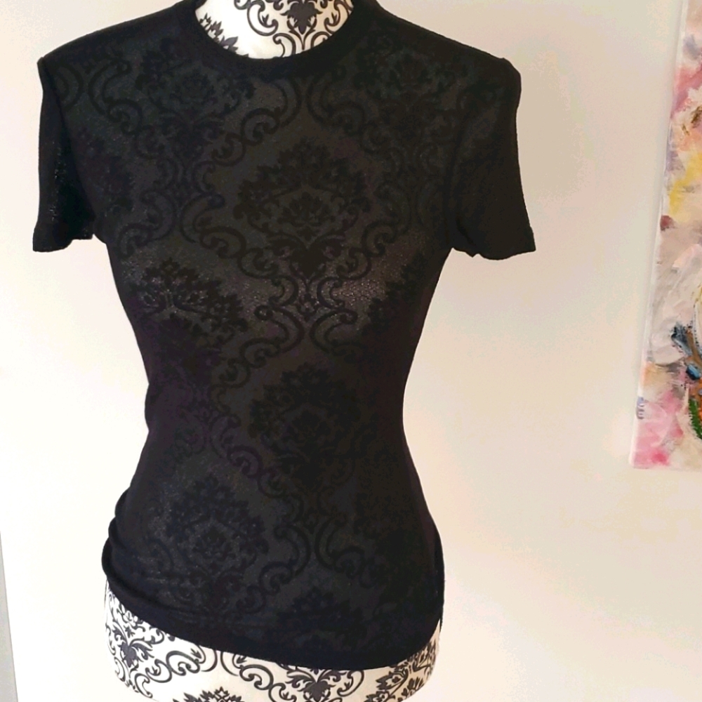 Emporio Armani sheer top